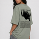 Lost in Thoughts Tee Green