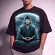 Silent Warior Anime Tee Black