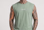 Men Tank Tees Green