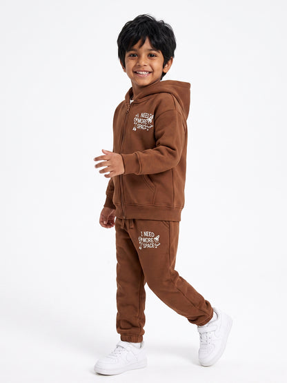 Kids Boys Clothing Set - Brown – Coolbee Store, photo 2 of 6