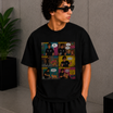Morning Anime Tee Black
