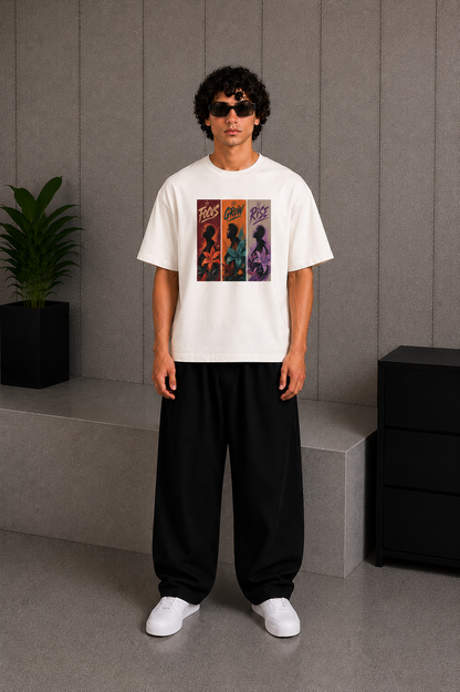 The Rise Tee White
