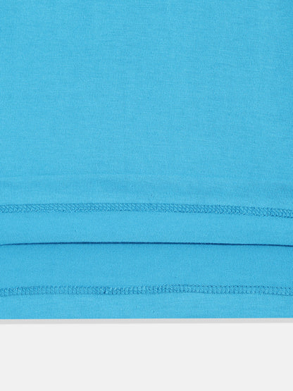 Coolbee Store Kids Boys Clothing Set - Sky Blue (CS007) – close-up fabric detail