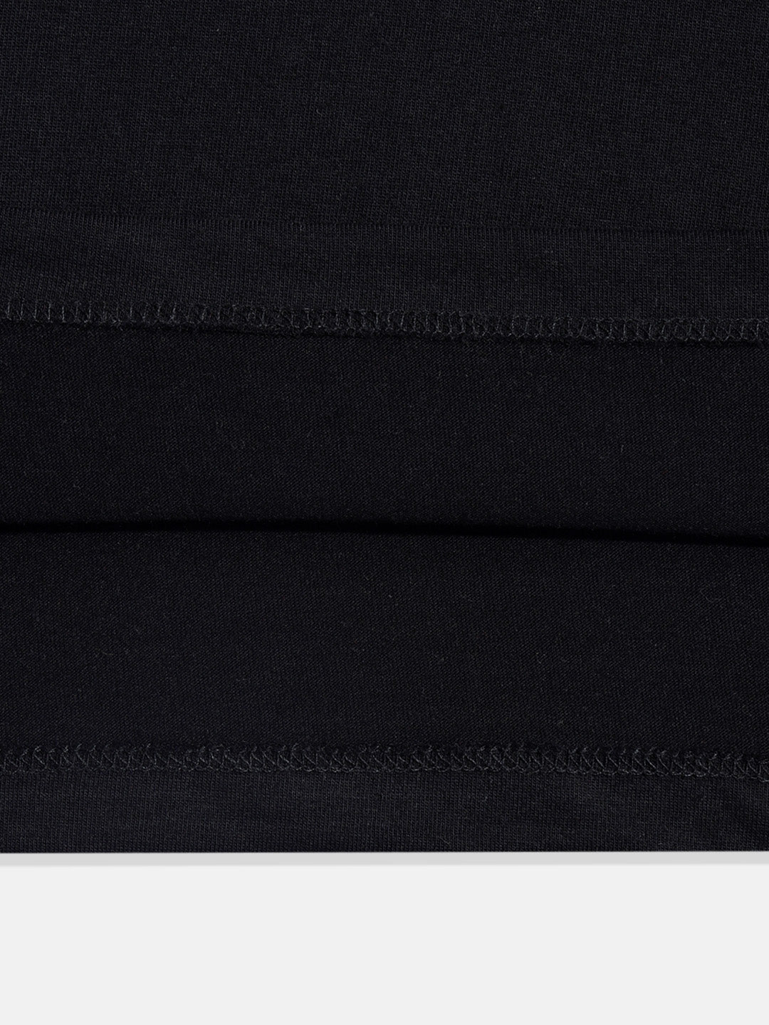 Coolbee Store Kids Boys T-Shirt - Black (CSKT209) – close-up fabric detail