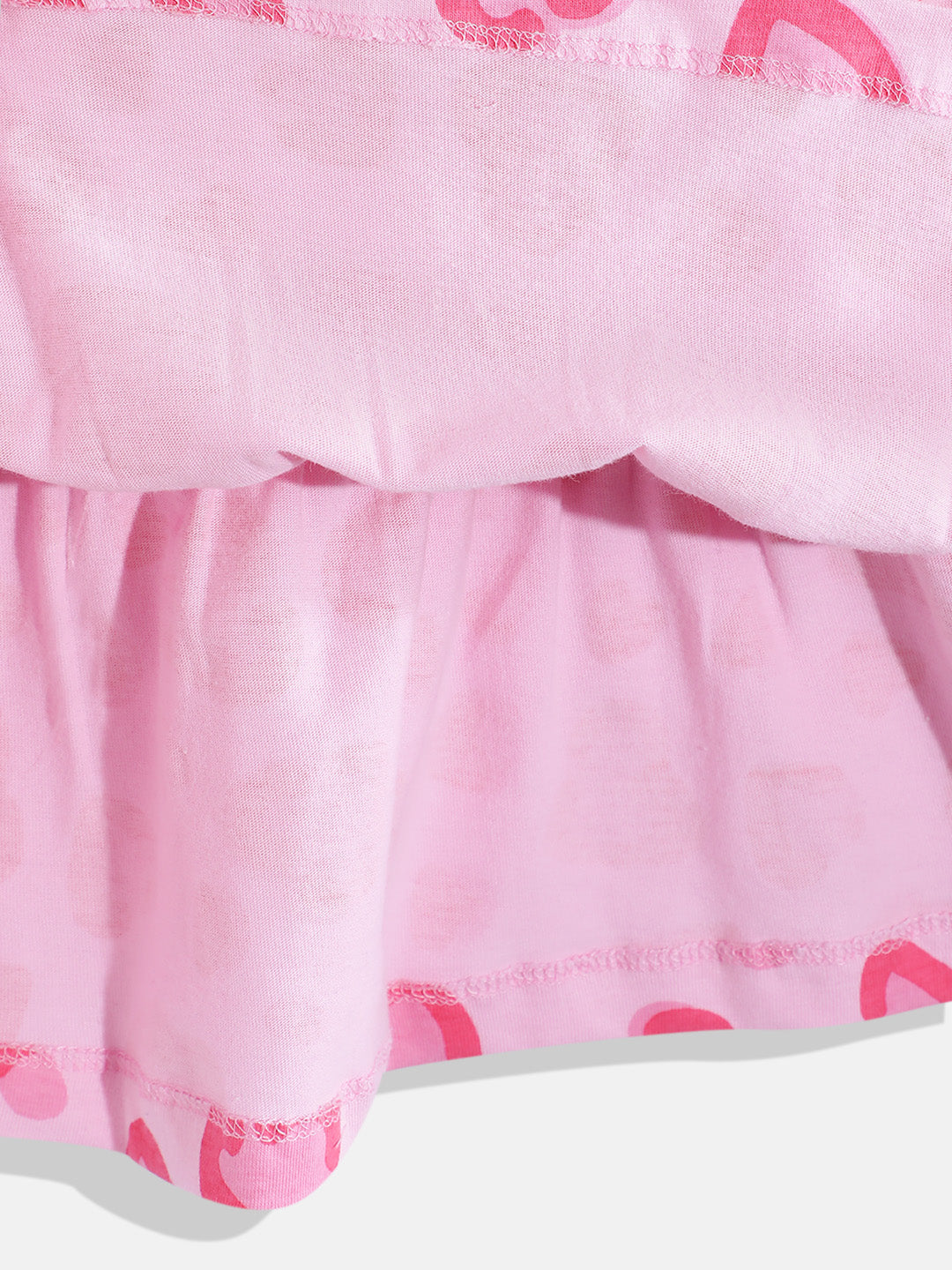 Coolbee Store Kids Girls Dress - Pink (KGSS25DR567) – close-up fabric detail