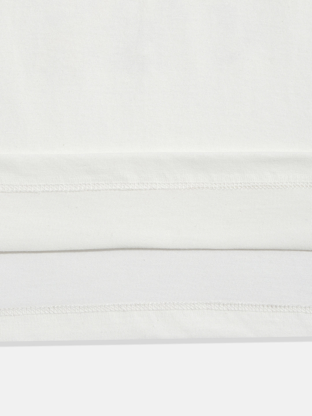 Coolbee Store Kids Girls T-Shirt - White (KGSSA20) – close-up fabric detail