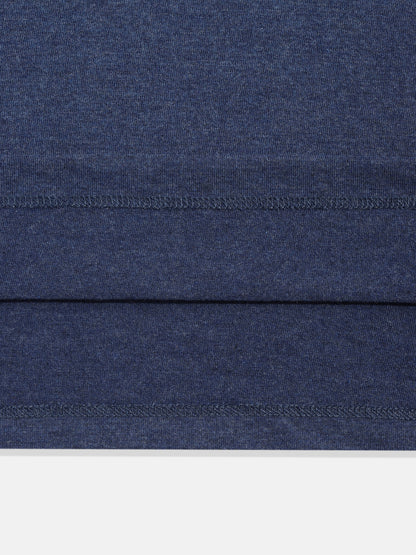 Coolbee Store Kids Boys T-Shirt - Navy (KBSSTR21) – close-up fabric detail