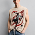 Devil Rush Beige Tank