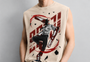 Devil Rush Beige Tank