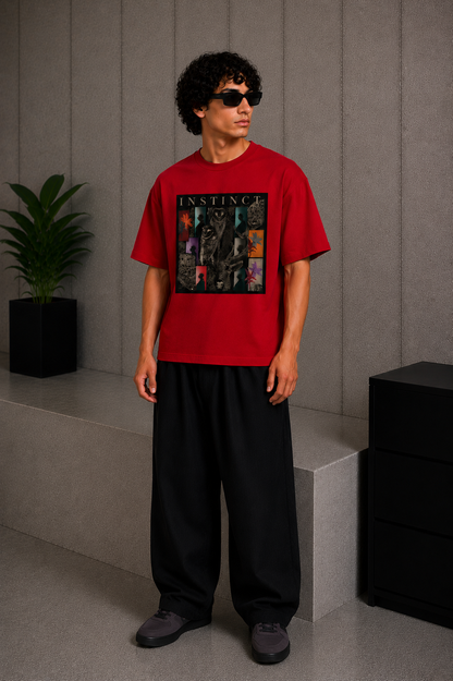 Instinct Tee Red