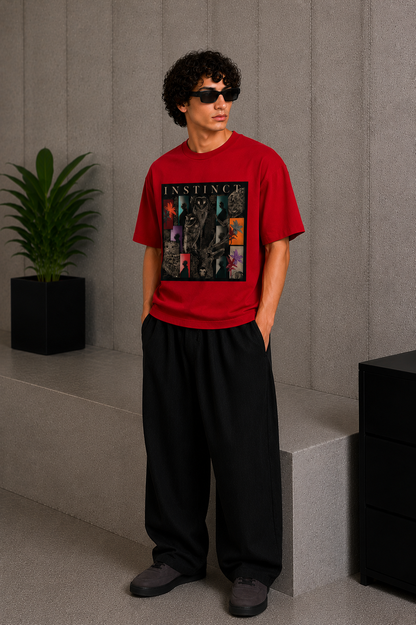 Instinct Tee Red