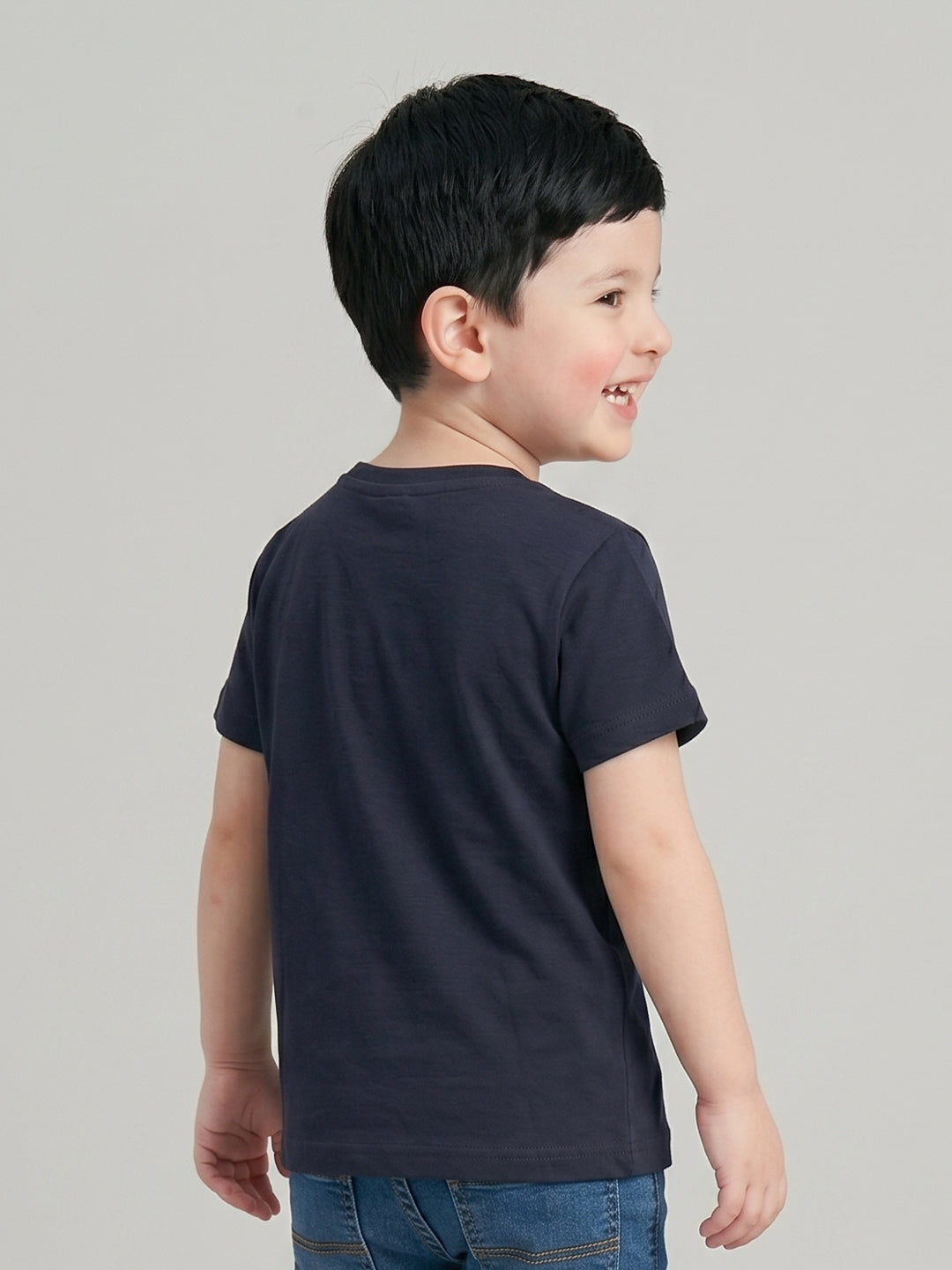 Coolbee Store Kids Boys T-Shirt - Navy (CSKT204) – additional view