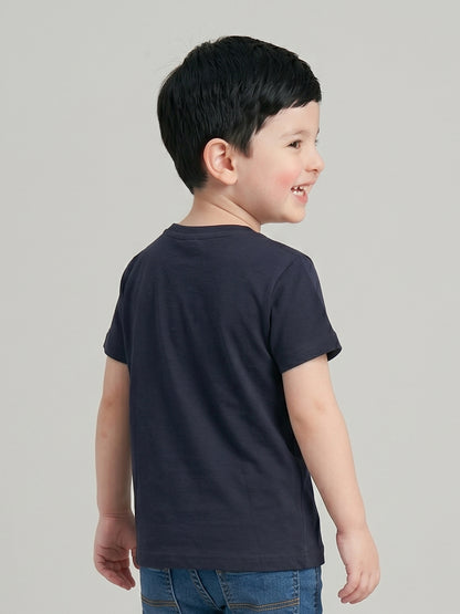 Coolbee Store Kids Boys T-Shirt - Navy (CSKT204) – additional view