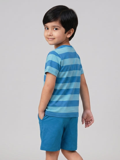 Coolbee Store Kids Boys Clothing Set - Sky Blue (CS009) – additional view