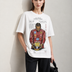 Live Loud Women Tee White