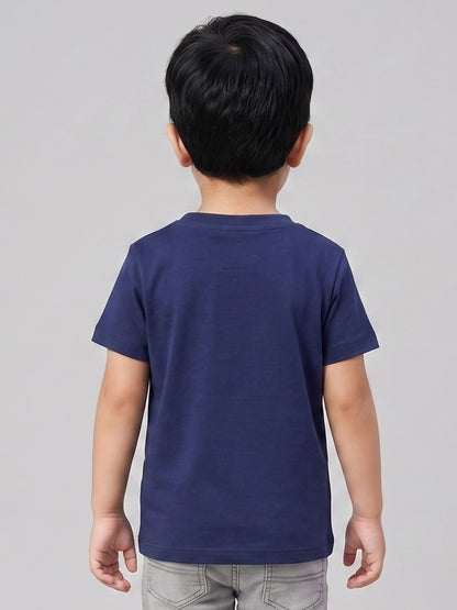 Coolbee Store Kids Boys T-Shirt - Blue (CSKT223) – additional view
