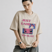 Slay Mode Women Tee Beige