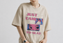Slay Mode Women Tee Beige