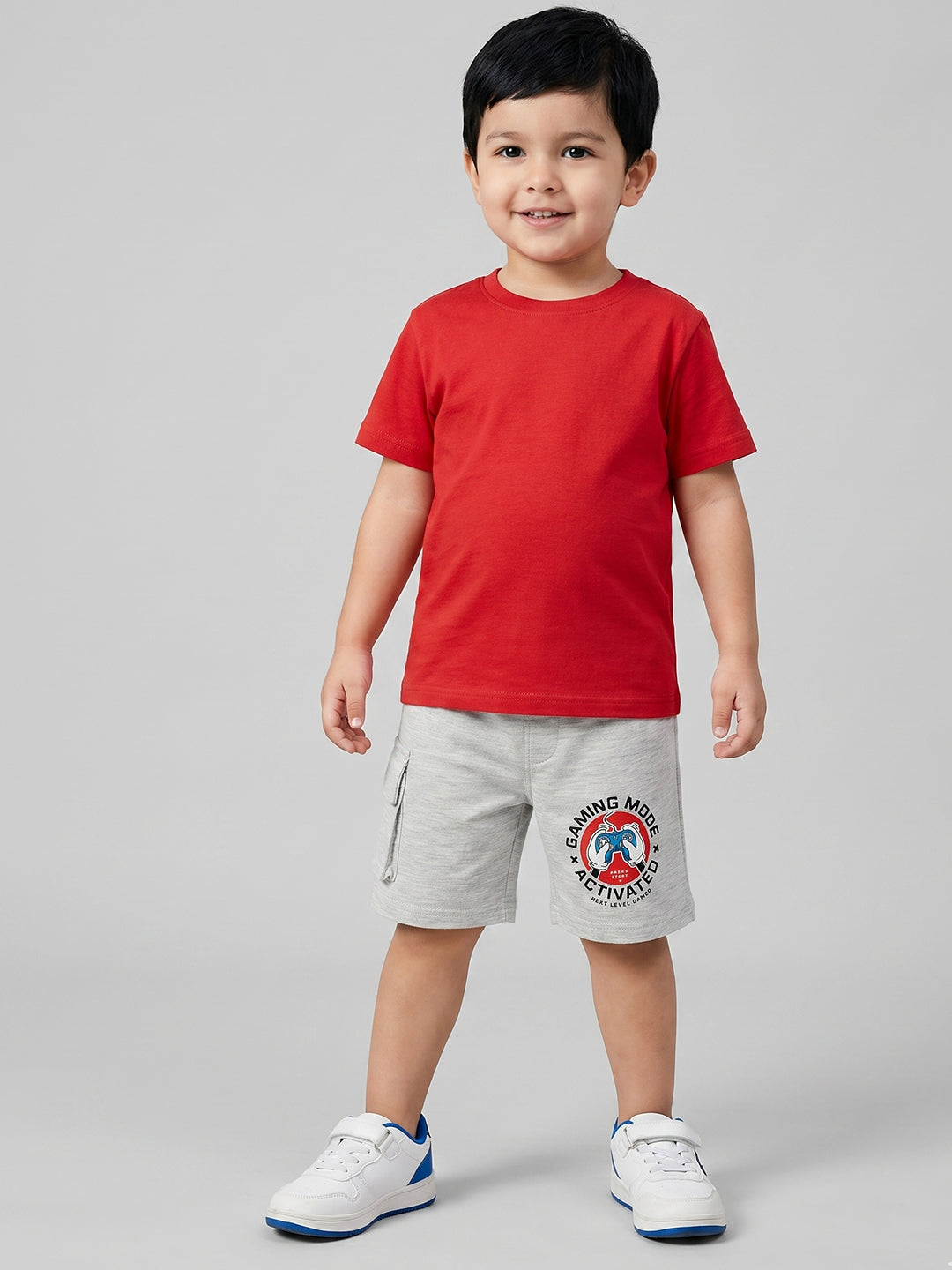 Coolbee Store Kids Boys Shorts - Melange (CSKS104) – additional view