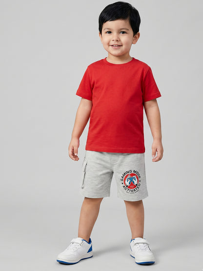 Coolbee Store Kids Boys Shorts - Melange (CSKS104) – additional view