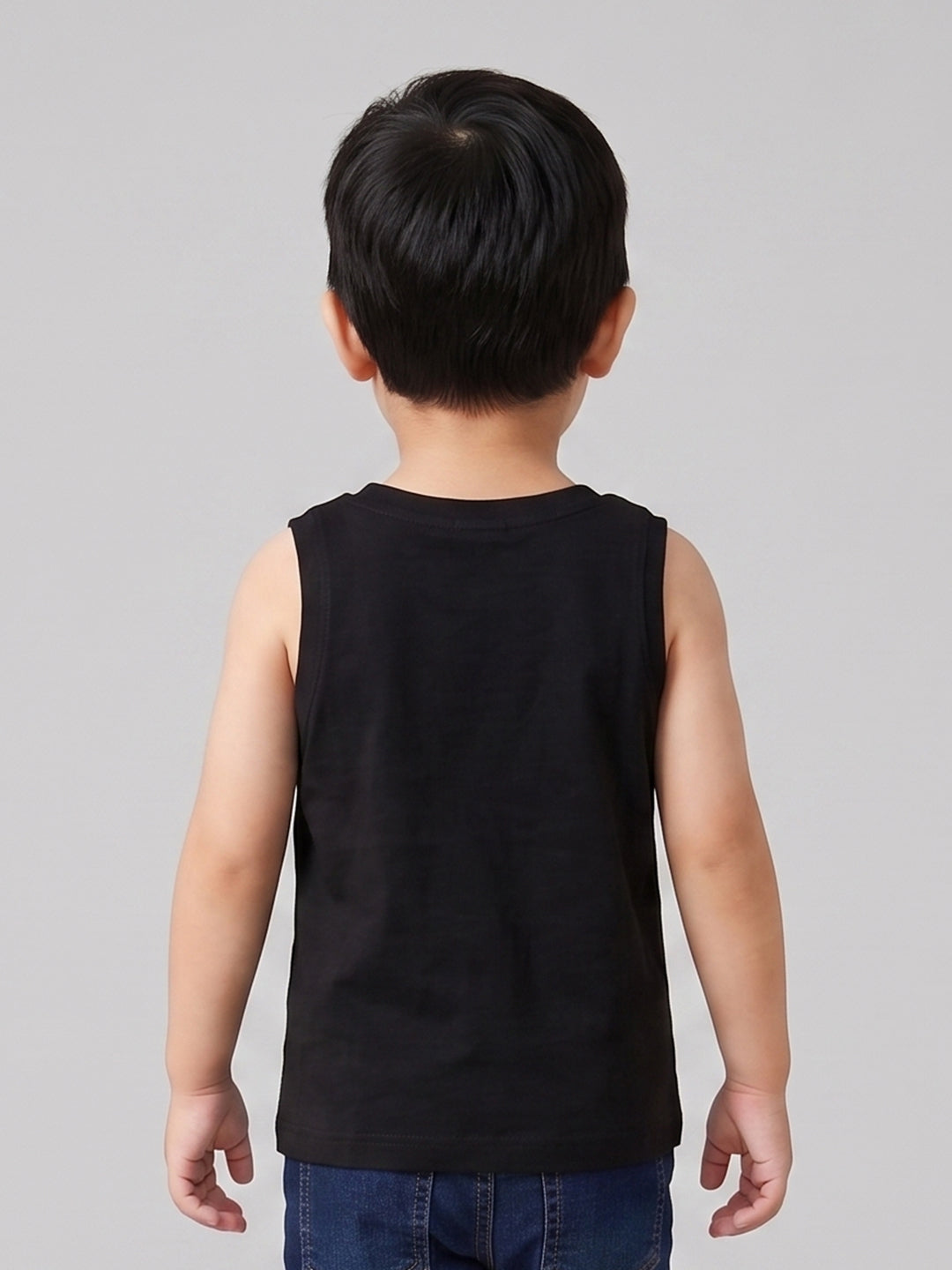 Coolbee Store Kids Boys Vest - Black (KBSSVT4) – additional view