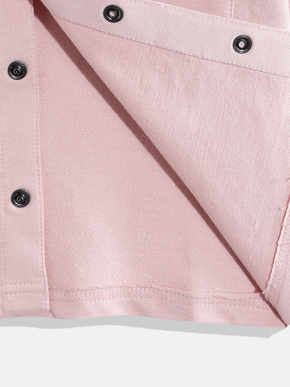 Coolbee Store Kids Boys Shirt - Peach (KBAW25S008) – side view