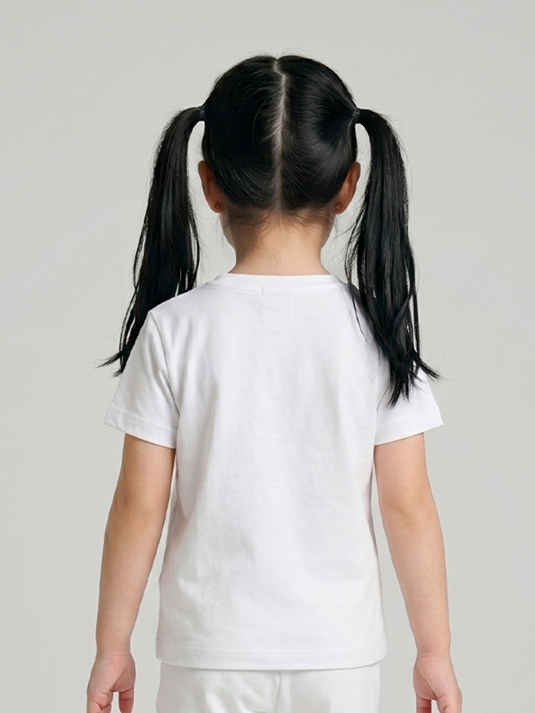 Coolbee Store Kids Girls T-Shirt - White (CSKT214) – additional view