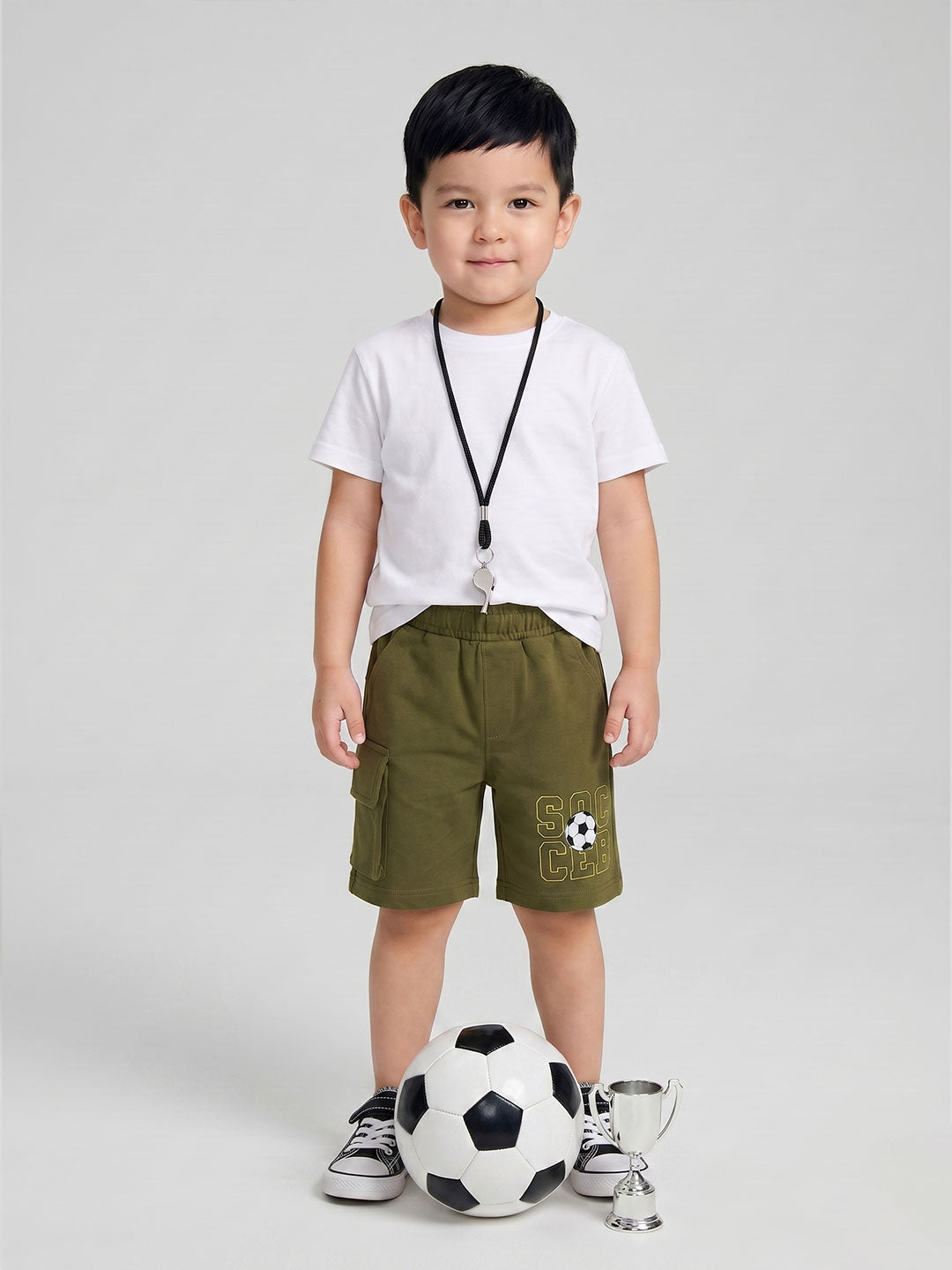 Coolbee Store Kids Boys Shorts - Oive (CSKS106) – additional view