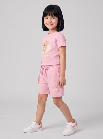 Coolbee Store Kids Girls Clothing Set - Pink (CS0018) – additional view