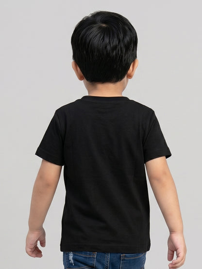 Coolbee Store Kids Boys T-Shirt - Black (CSKT225) – additional view