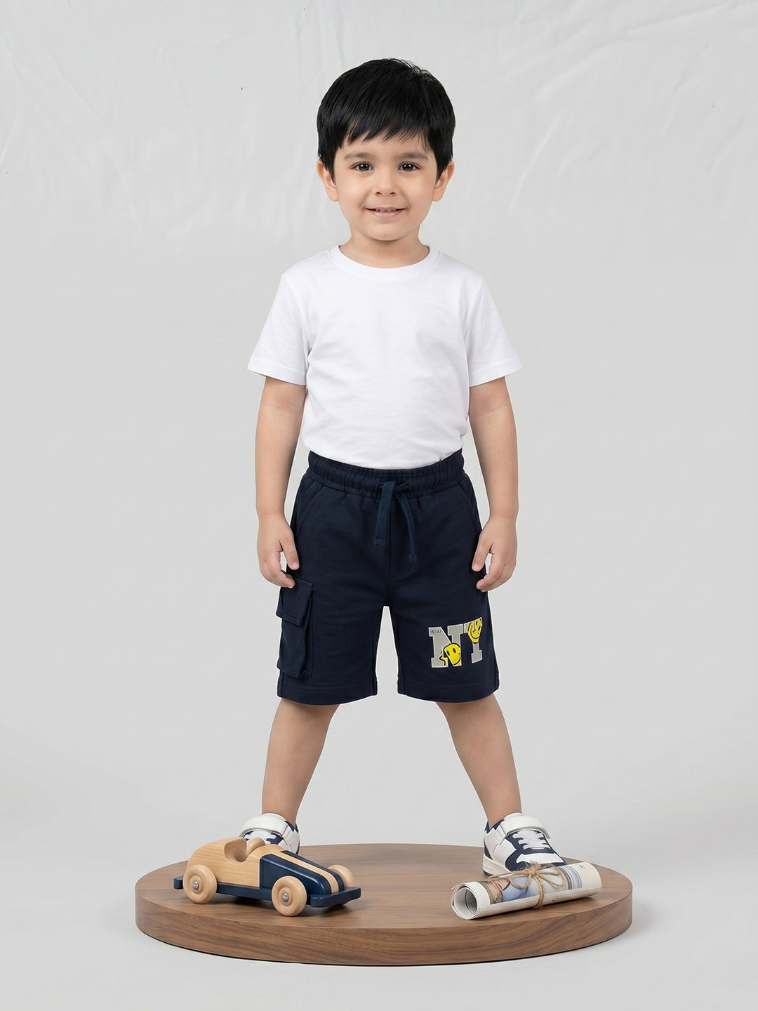 Coolbee Store Kids Boys Shorts - Navy (CSKS102) – additional view