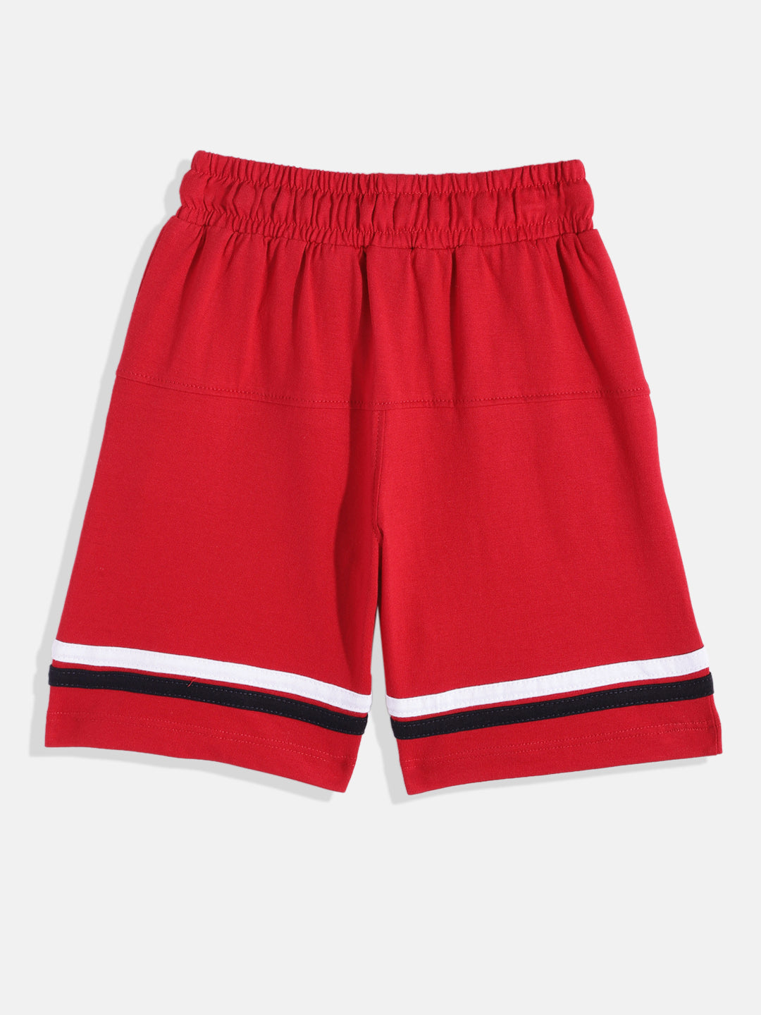 Coolbee Store Kids Boys Clothing Set - Red (KBSSCS3) – close-up fabric detail