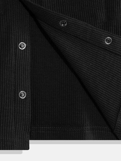 Coolbee Store Kids Boys Shirt - Black (KBAW25S007) – additional view