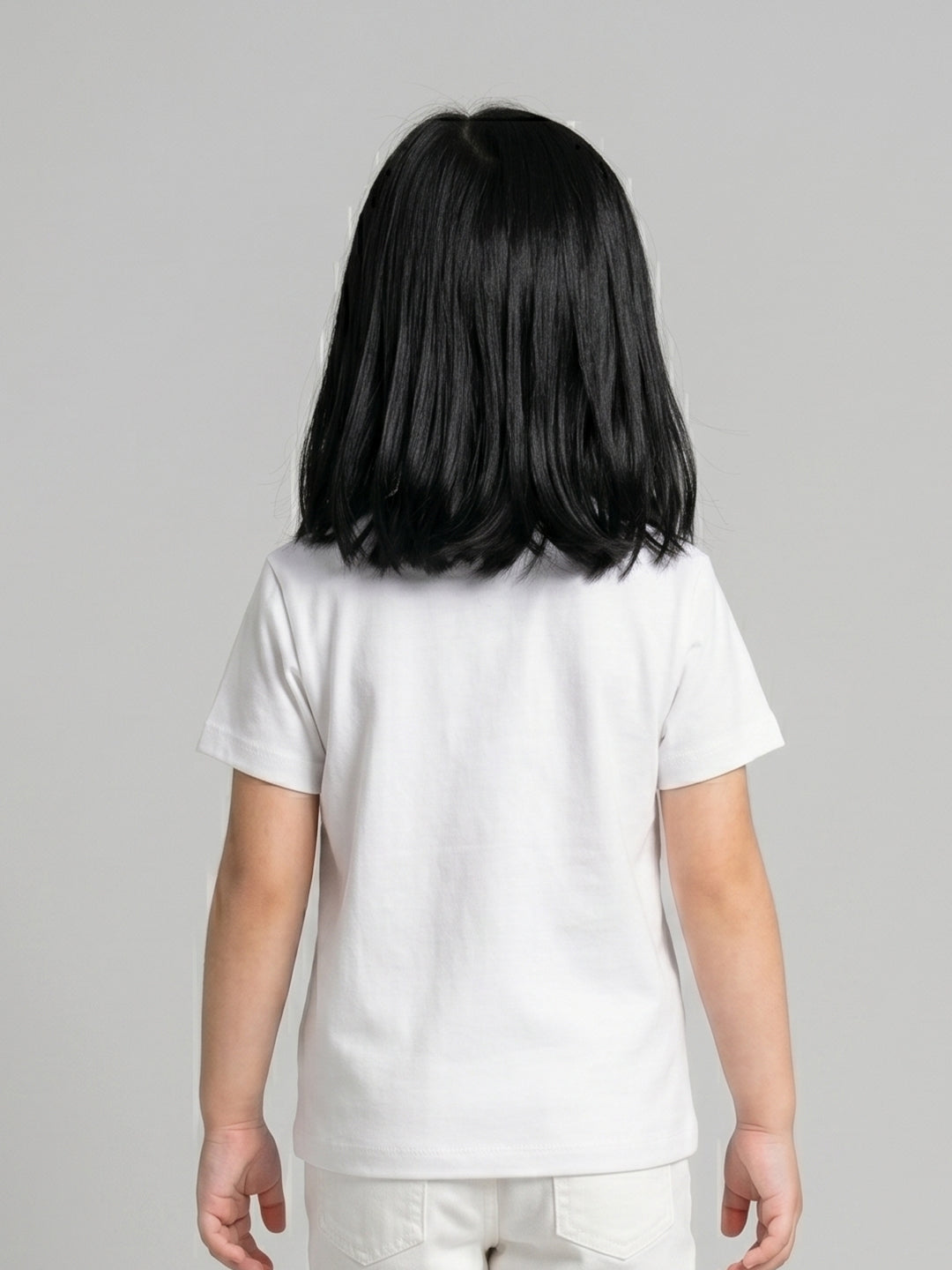 Coolbee Store Kids Girls T-Shirt - White (CSKT210) – additional view