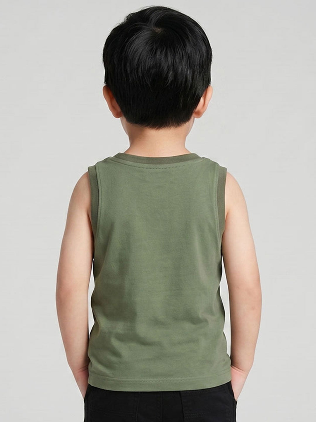 Coolbee Store Kids Boys Vest - Sea Green (KBSSVT6) – additional view