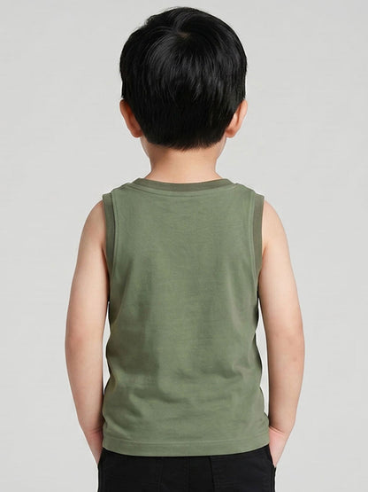 Coolbee Store Kids Boys Vest - Sea Green (KBSSVT6) – additional view