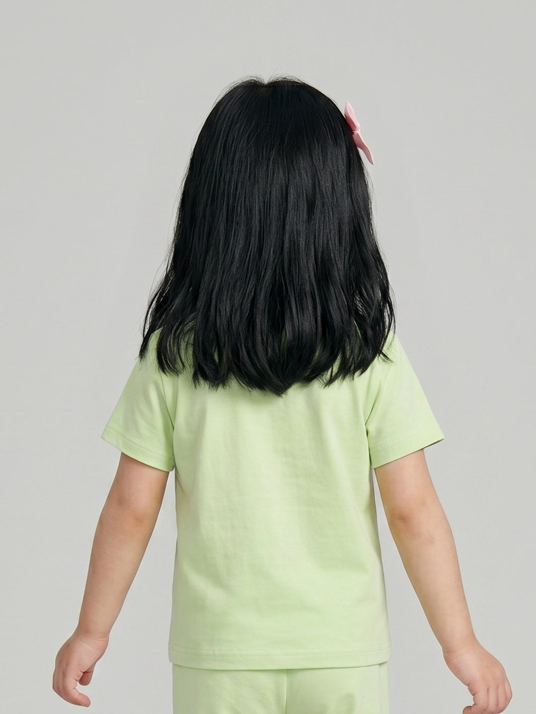 Coolbee Store Kids Girls T-Shirt - Green (KGSSA40) – additional view