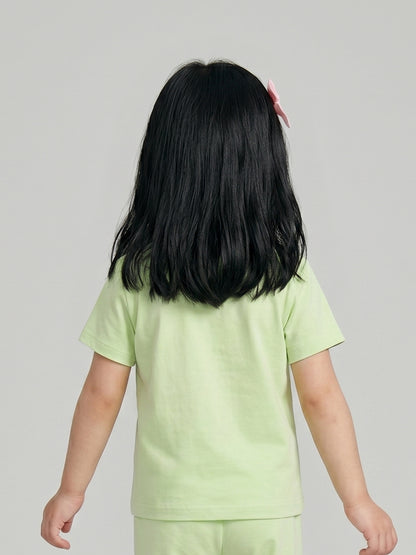 Coolbee Store Kids Girls T-Shirt - Green (KGSSA40) – additional view