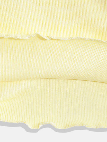 Coolbee Store Kids Girls Top - Yellow (KGAW5TOP4) – additional view