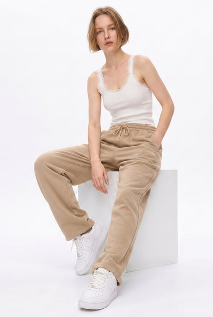 Cool Bee Joggers Beige