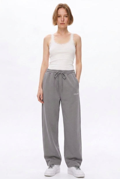 Cool Bee Joggers Medium Gray for Women - Gray Joggers Casual Streetwear India