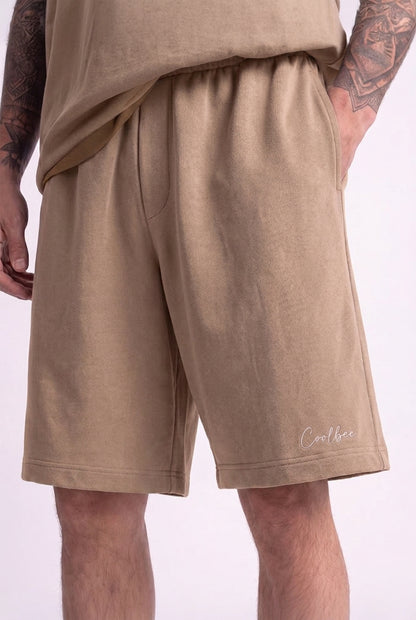 Cool Bee Regular Fit Shorts Beige for Men - Beige Shorts Summer Casual India