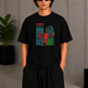 Deer Goat Tee Black