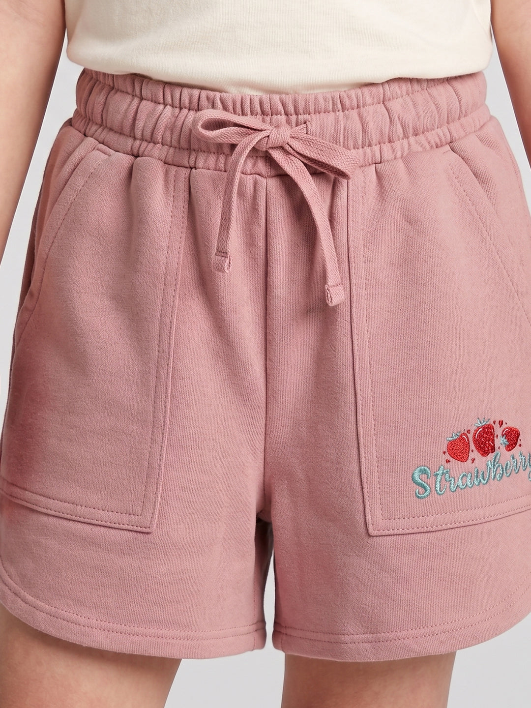 Coolbee Store Kids Girls Shorts - Peach (CSKS107) – additional view 2