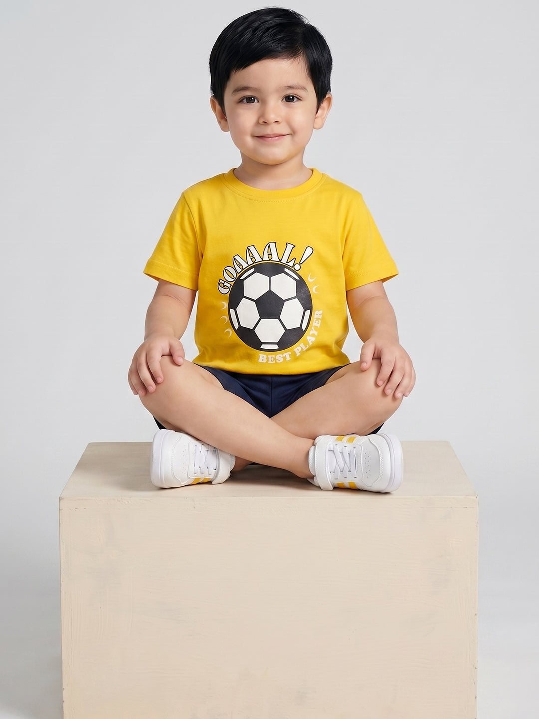 Coolbee Store Kids Boys T-Shirt - Yellow (CSKT227) – additional view 2