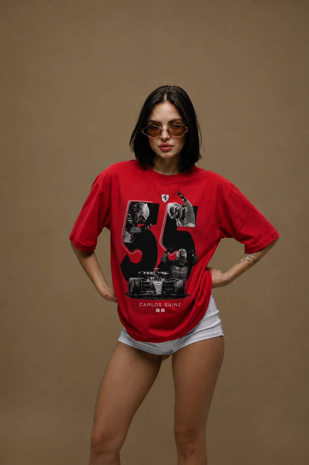 Overtake Women Tee Red
