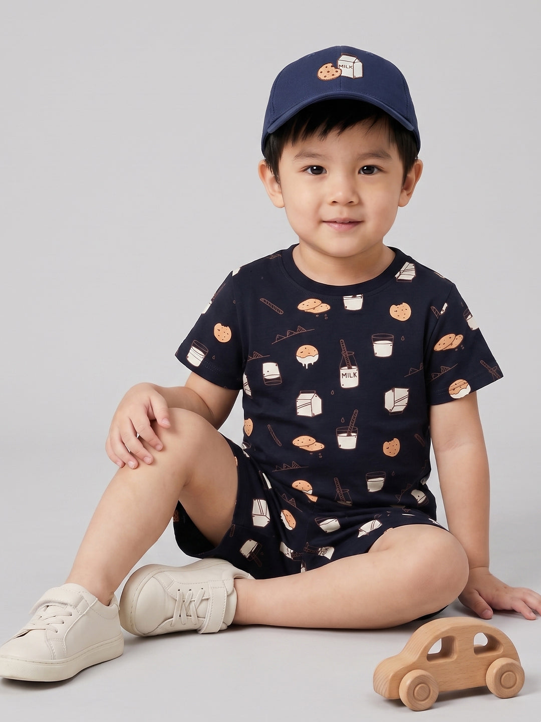 Coolbee Store Kids Boys Clothing Set - Navy (CS002) – additional view 2