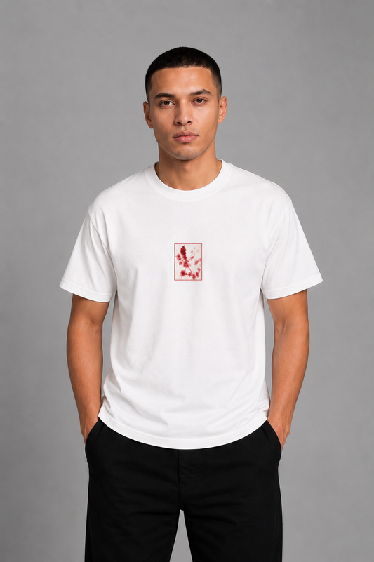 Cool Bee Flow Tee White for Men - White Oversized Graphic Tee Streetwear India