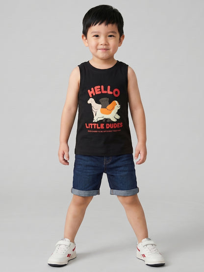 Coolbee Store Kids Boys Vest - Black (KBSSVT4) – additional view 2