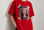 Ghost Trace Women Tee Red